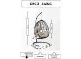 Deko Rattan Salıncak